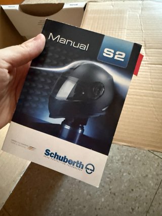 Casco Moto Schuberth S2 Integral Negro - T-M