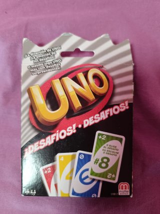 UNO Desafíos Juego de Cartas