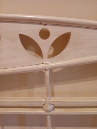 Cabezal forja crema envejecido