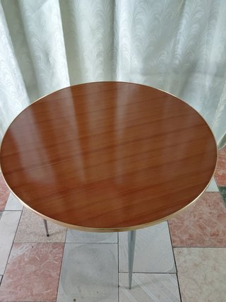 Mesa redonda salón 90cm diámetro