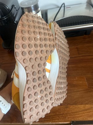 Zapatillas simulando Adidas Naranja/Amarillo
