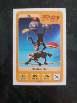 Carte Esselunga Eroi Dreamworks Mason e Phil