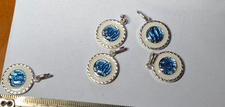 Lote 5 Medallas Nuestra Señora de Lourdes