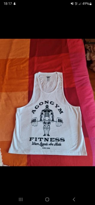 Camiseta tirantes Agongym Talla L