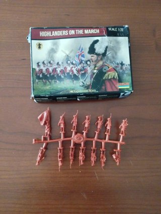 Strelets 1/72 - Highlanders escoceses.