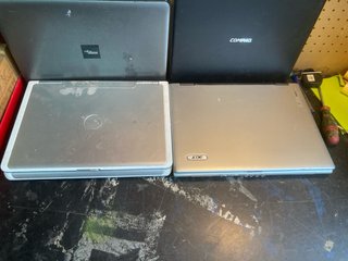 Lote 6 Portátiles Acer, Asus, Compaq, Dell