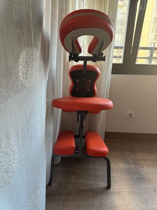 Silla de Masaje Portátil Naranja