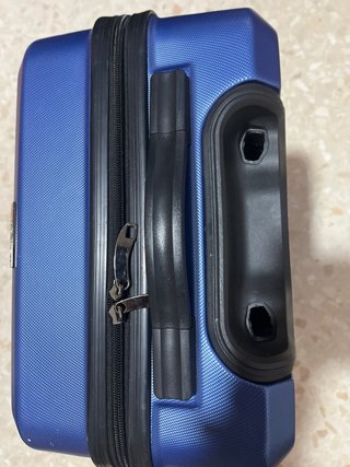 Maleta de viaje azul