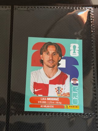 Cromo Luka Modric Panini FIFA 2026