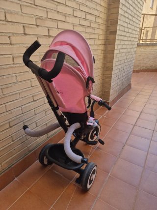 Triciclo infantil rosa
