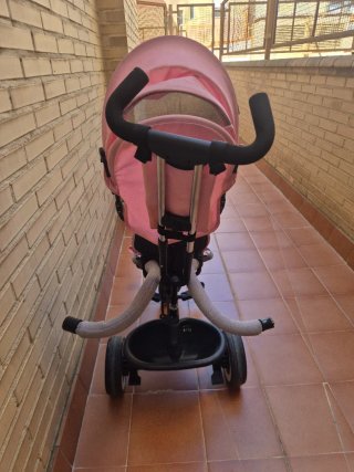 Triciclo infantil rosa