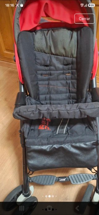 Silla de paseo Jané con capazo y bolso