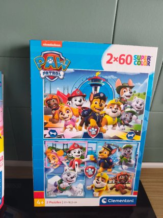 Lote Puzzles Frozen, Peppa Pig y Paw Patrol