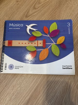 Libro Música Primaria 3 Santillana