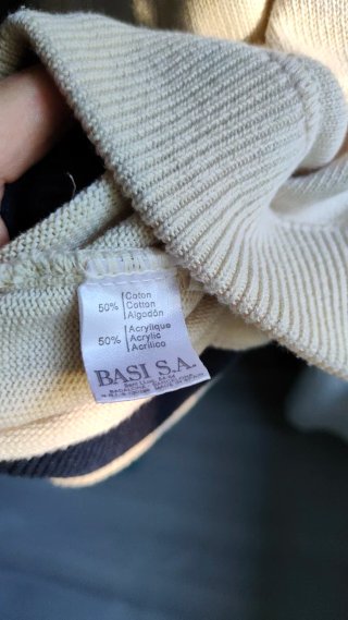 Jersey Lacoste Vintage Beige