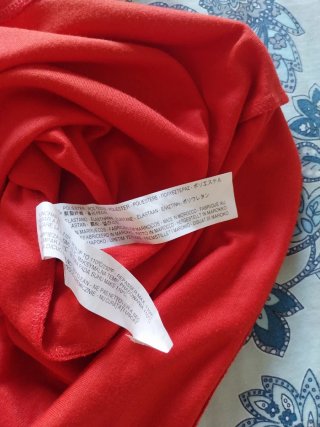 Vestito Zara corto elasticizzato rosso
