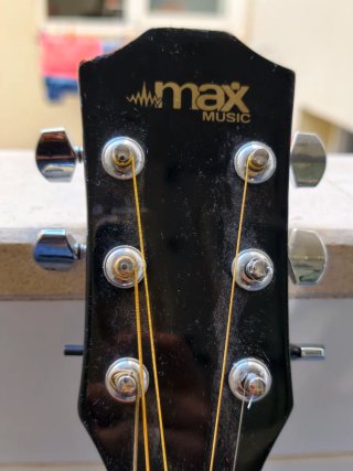 Guitarra Electroacústica Max Negra