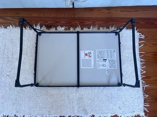 Mesa plegable Quechua gris/azul