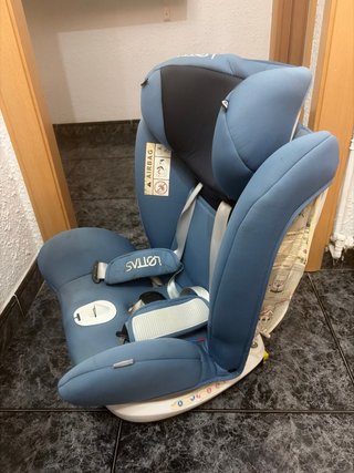 Silla coche Isofix azul