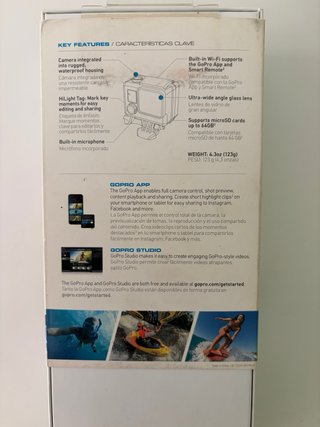 GoPro Hero+ con accesorio 3-Way