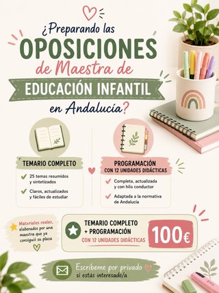 Oposiciones Infantil Andalucia