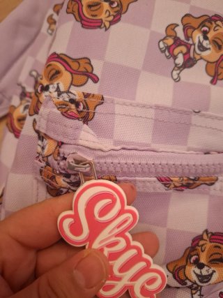 Mochila Patrulla Canina Skye Morada