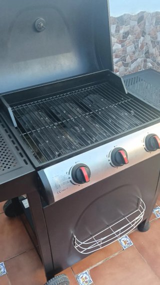 Barbacoa a gas