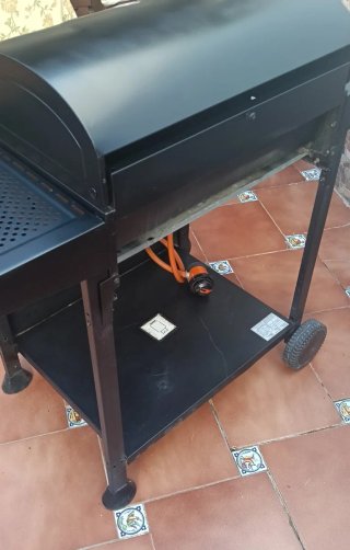Barbacoa a gas