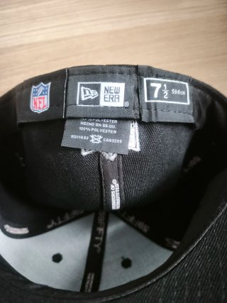 Gorra New Era NFL Patriots Negra Talla 7 1/2