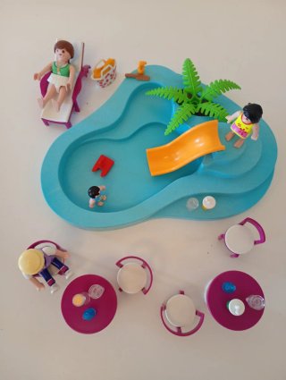 Playmobil Piscina Hotel Playa family fun