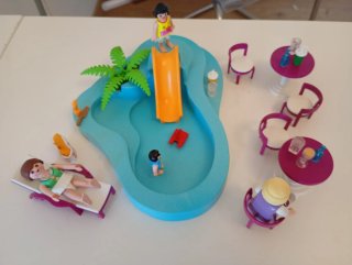 Playmobil Piscina Hotel Playa family fun