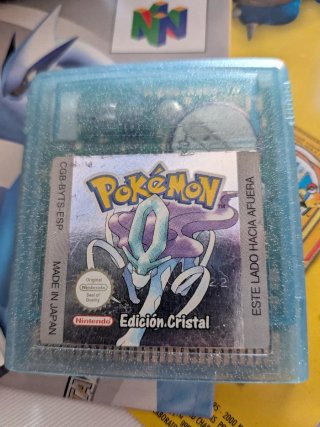 Pokémon Edición Cristal Game Boy Color