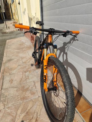 Bicicleta KTM Full Suspension Naranja