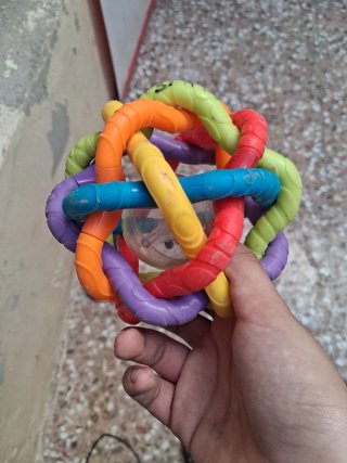 Sonajero mordedor multicolor