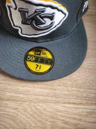 Gorra New Era 59FIFTY Chiefs Talla 7 3/8