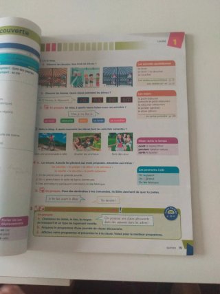 Parcours pour le collége A2 libre de l'élėve