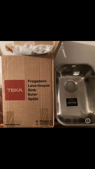 Fregadero Teka Acero Inoxidable Nuevo
