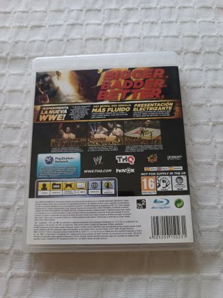 WWE 12 PS3, PAL España