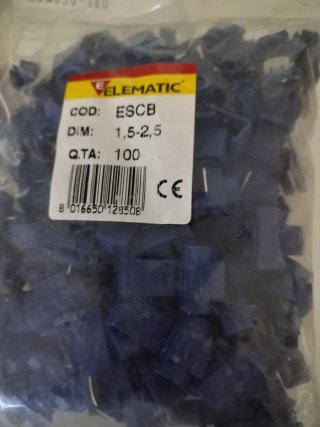 Lotto 185 Connettori Rubacorrente / Rapidi Elettri