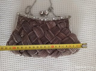 Bolso de fiesta trenzado
