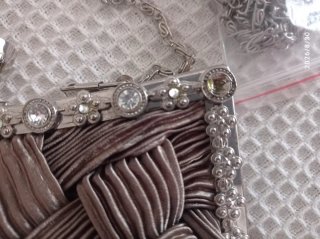 Bolso de fiesta trenzado