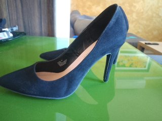 Zapatos de tacón negros