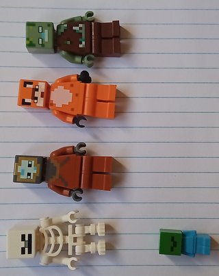 Lego Minecraft Minifiguras Variadas todas por 12€