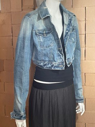 Chaqueta vaquera Mango cropped Talla M