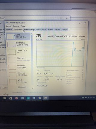 Portátil Lenovo 80QR Negro