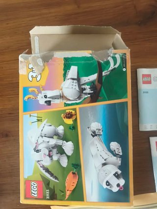 LEGO Creator 31133 Set Coniglietto