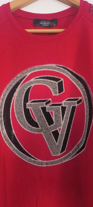 Camiseta GEORGE V PARIS Roja Talla XL hombre