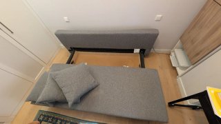 Divano letto IKEA ASARUM Grigio