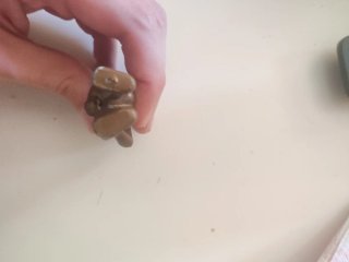 Mechero antiguo figura infantil