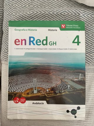 Libro geografía e historia 4°ESO EN RED GH Vicen V